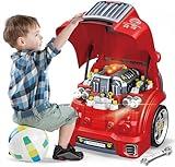 Interactive Truck Engine Toy with Removable Parts - Lights, Sounds, and Fun for Young Mechanics -Unleash their Creativity and Motor Skills with this Truck Engine Toy- Ideal Gift for 3-5-Year-Old Boys