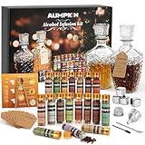 Ultimate DIY Alcohol Infusion Kit for Infusing Whiskey, Gin, Vodka, Tequila, Rum- Craft Your Own Flavored Spirits with Natural Ingredients - Perfect Anniversary or Birthday Gift for Men, Husband