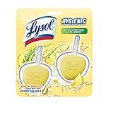 Lysol Hygienic Automatic Toilet Bowl Cleaner, Lemon Breeze, 2ct