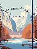 National Parks 2026 Weekly Planner: July 2025 - December 2026