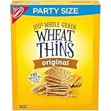 Wheat Thins Original Whole Grain Wheat Crackers, Party Size, 20 oz Box