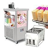 Kolice Commercial Ice Popsicle Machine, Ice Bars, Ice Pops Maker, Ice Lolly Machine, Ice Lollipop Making Machine -Single Mold Set, 30 pcs/Mold Set,110ml/each Stick