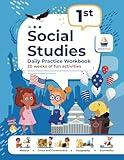 1st Grade Social Studies: Daily Practice Workbook | 20 Weeks of Fun Activities | History | Civic and Government | Geography | Economics | + Video ... Each Question (Social Studies by ArgoPrep)