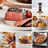 Omaha Steaks Grilling Favorites Assortment (4x Butcher's Cut Top Sirloins, 4x Air-Chilled Boneless Chicken Breasts, 4x Omaha Steaks Burgers, 4x Gourmet Jumbo Franks, 4x Caramel Apple Tartlets, 1 jar Omaha Steaks Seasoning)