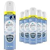 Glade Air Freshener Room Spray, Clean Linen, 8.3 oz, 6 Count