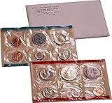 1969 - U.S. Mint Set - 10 coin set 40% Silver Half Dollar Uncirculated