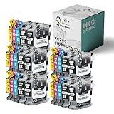 TG Imaging LC 201 203 Compatible LC203 Ink Cartridge High Yield LC203BK LC203XL Replacement for Brother MFC-J4420DW MFC-J4620DW MFC-J5520DW MFC-J485DW Inkjet Printer (10BK+5C+5Y+5M, 25 Pack)