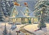 Ceaco - Thomas Kinkade - Holiday - Midnight Delivery - 1000 Piece Jigsaw Puzzle