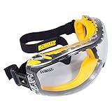 DEWALT DPG82-11 Concealer Clear Anti-Fog Dual Mold Safety Goggle, Clear Lens, 1 Pair