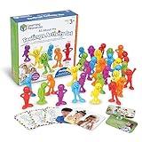Learning Resources All About Me Feelings Activity Set - Emotional Regulation Tools for Kids, Preschool Classroom Must Haves, Social Skills Activities, People Figurines, Toddler Emotions Gifts
