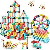 DMOIU Magnetic Building Blocks STEM Educational Toy for Kids Montessori Learning Sticks and Balls Preschool Sensory Toys for Toddlers Gift for 3 Year Old Boys & Girls