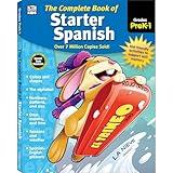 Complete Book of Starter Spanish Workbook for Kids, PreK-Grade 1 Spanish Learning, Basic Spanish Vocabulary, Colors, Shapes, Alphabet, Numbers, Seasons, Weather With Tracing and Coloring Activities