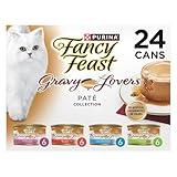 Fancy Feast Purina Gravy Lovers Variety Pack Feast Pate in Wet Cat Food Gravy - (Pack of 1) 4.5 lb. Boxes
