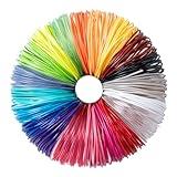 20 Colors 3D Pen PLA Filament Refills, Each Color 10feet, Total 200 Feet, 1.75mm PLA, Works with Most 3D Printing pens