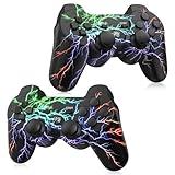 Webdou Wireless PS3 Controller 2 Pack, Compatible with PlayStation 3