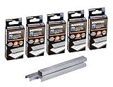 Bostitch Office Premium Standard Staples, 1/4" Length, High-Carbon Steel, 5000 Per Box, 5-Pack