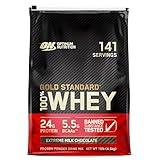 Optimum Nutrition Gold Standard 100% Whey Protein Powder, Extreme Milk Chocolate, 10 Pound (Packaging May Vary)