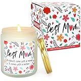Gifts for Mom - Mom Birthday Candle Gifts - Birthday Gifts for Mom - Mothers Day Gifts for Mom from Daughter,Son, Best Mom Ever Mom Gifts for Step Mom, Mother in Law,Elderly Mom - 7 OZ Soy Wax Candles