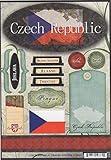 Czech Republic World Travel Cardstock Scrapbook Stickers (19865)