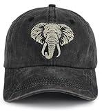Elephant Hat,Adjustable Embroidered Big Elephant Decor Baseball Cap,Father's Day Birthday Gifts for Uncle Dad Brother Friends