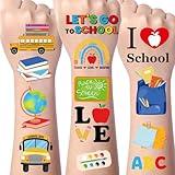 Yoyuspy Back to School Tattoos Temporary Stickers - Yoyuspy 200+ Back to School Temporary Tattoo Kids Cute Back to School Party Decorations Party Supplies Funny Back to School Gifts for Students