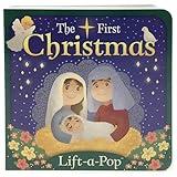 The First Christmas: Lift-a-Pop Pop-Up Nativity Board Book for Christians to Celebrate the Birth of Baby Jesus - Holiday Gift For Babies and Toddlers