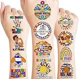 Hispanic Heritage Month Temporary Tattoos Birthday Party Decorations Supplies Favors Decor 87 PCS Latino American Spanish Tattoo Stickers Gifts For Kids Girls Boys Classroom Rewards Prizes Carnival