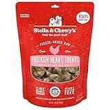 Stella & Chewy's Freeze-Dried Raw Single Ingredient Chicken Hearts Dog Treats, 11.5 oz. Bag