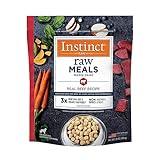 Instinct Freeze Dried Raw Meals, Natural Dry Dog Food, Grain Free - Real Beef, 25 oz. Bag