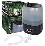Evergreen Pet Supplies Reptile Humidifier/Fogger - 4L Tank - New Digital Timer - Add Water from Top - For Reptiles/Amphibians/Herps - Compatible with all Terrariums and Enclosures