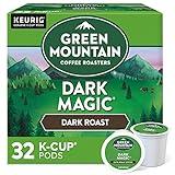 Green Mountain Coffee Roaster Dark Magic Keurig Single-Serve K-Cup Pods, Dark Roast Coffee, 32 Count