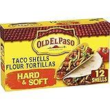 Old El Paso Hard & Soft Taco Shells & Flour Tortillas, 12 Shells, 7.4 oz