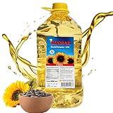 "Ultra Healthy Sunflower Oil | High-Heat Stability, No Burn, No Odor | Ideal for All Cooking: Frying, Baking, and More | Digestive, Nutritious, Halal & Kosher Certified | 3 Liters (101.442 fl oz)"