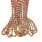 GZYSSL 12 Pcs Sports Football Party Brown Beads Mardi Gras Beads Football Sport Events Party Supplies