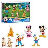 Mickey Mouse 7-Piece Figure Set, Mickey Mouse Clubhouse Toys, Kids Toys for Ages 3 Up, Amazon Exclusive by Just Play