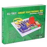 ELSKY 335 Electronics Discovery Kit - Circuits Experiments and Smart Blocks for Kids to Build DIY Electric Circuits