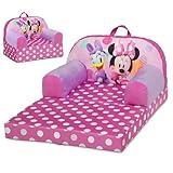 Delta Children - Minnie Mouse Cozee Buddy Flip-Out Kids Chair, Pink