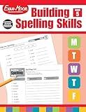 Evan-Moor Building Spelling Skills, Grade 5 - Homeschooling & Classroom Resource Workbook, Reproducible Worksheets, Teaching Edition, Spelling Strategies, Reading and Writing Skills