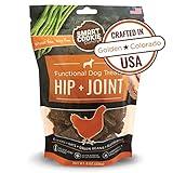 Smart Cookie All Natural Dog Treats - Healthy Hip and Joint Chicken Dog Biscuits with Glucosamine - Ideal for Senior Dogs and Sensitive Stomachs - Dehydrated, Crunchy, Human-Grade, Made in USA - 8oz