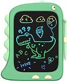 ORSEN 8.5 Inch LCD Doodle Board Tablet Toy - Green Dinosaur Drawing Pad for Kids 2-6 Years Old - Christmas and Birthday Gifts