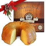 True Jamaican Rum Cake by Wicked Jack's Tavern | 20oz Butter Rum Cake for Birthday Gifts, Thank You Gifts, or Gourmet Gift Baskets | Cakes For Delivery | Liquor & Spirits Bakery & Dessert Gifts