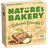 Nature's Bakery Oatmeal Crumble Apple Bars, 1.41 Oz, 6 Ct