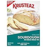 Krusteaz Sourdough Bread Mix, No Knead and Easy To Make, 14-ounce Boxes (Pack of 12)