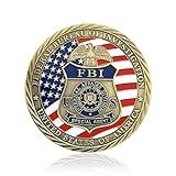 Glamtune U.S. FBI Challenge Coin Collection St Michael Military Coin