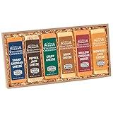 The Wisconsin Cheeseman Assorted Cheese Bars - Featuring Sharp and Mellow Cheddar, Pepper Jack, Colby, Brick, and Monterey Jack, Premium Gift Assortment, Pack of 6-1 lb. 14 oz.