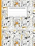 Baseball Composition Notebook ⚾: Wide Ruled Book Workbook Journal Sketchbook for Teachers, Students, Girls, Boys, Kids, Teens, Back To School, Home, College and More Gift; 7.5" x 9.75" 120 pages