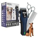 Wahl Power Pro Lithium Ion Rechargeable Cordless Dog Grooming Kit - Heavy Duty Cordless Electric Dog Clippers for Grooming The Thickest Coats - Model 3024675