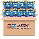 Pasta Roni Cups Mix, Butter & Garlic Pasta, 2.15 Oz (Pack of 12)