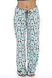 Just Love Women's Plush Pajama Pants, Medium, Panda Jam