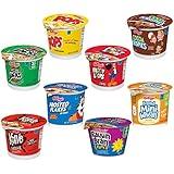 Kellogg's Cereal in a Cup Variety Pack - 8 Tasty Flavors, Portable Breakfast, Bulk Size (Pack of 60 Cups)